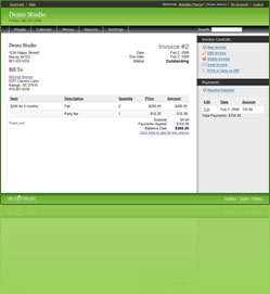 Studio Invoice